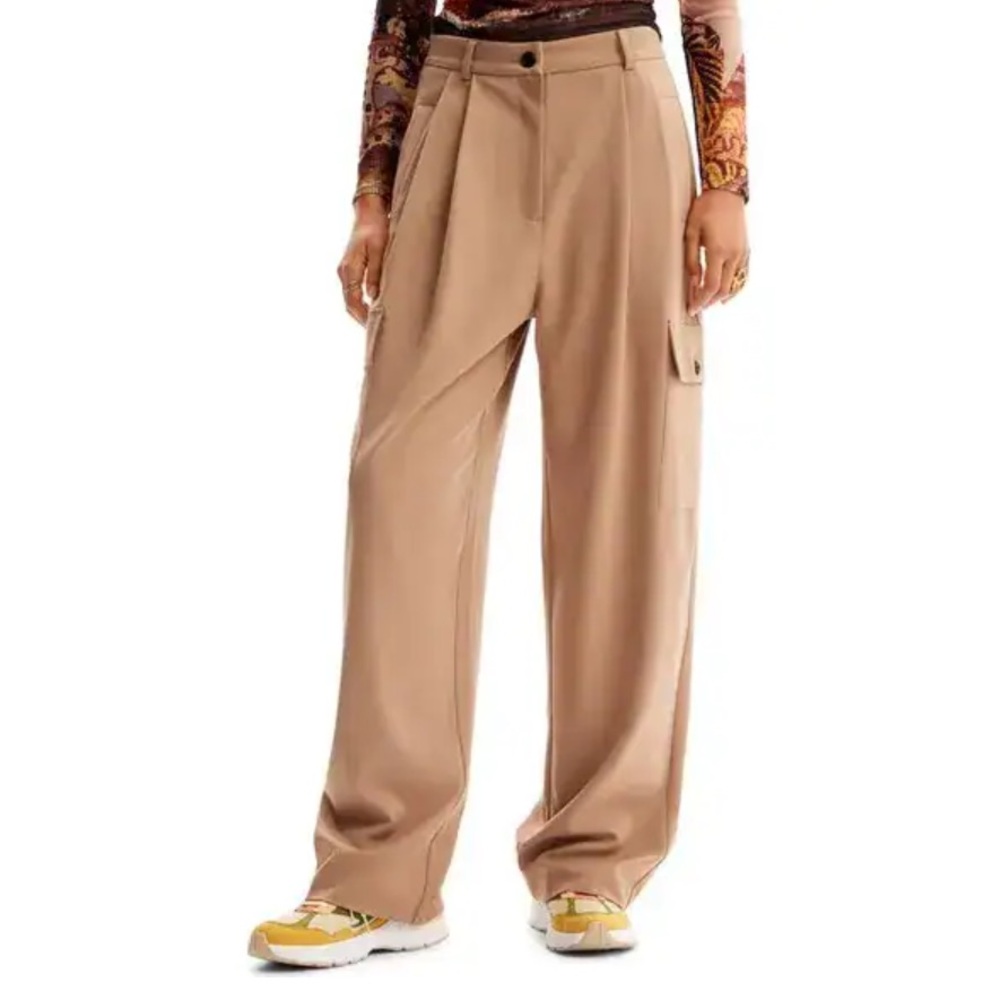 Desigual Tan Christian Lacroix Cargo Trousers NWT